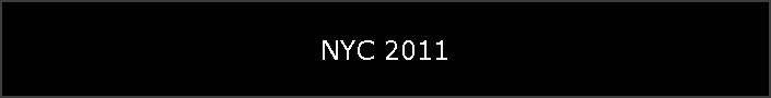 NYC 2011